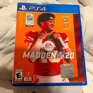 Madden 20 for the PS4